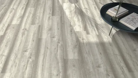 Raumbild Ambiente mit Lohfloors Athens Eiche Laminatboden