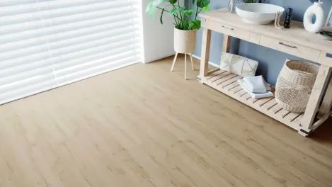 Laminat für Badezimmer mit Kiev Dekor - Raum-Perspektive