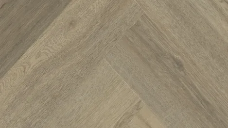 Detailansicht – Lohfloors Perugia Eiche Fischgrät Vinylboden zum Kleben für stilvolle Raumgestaltung