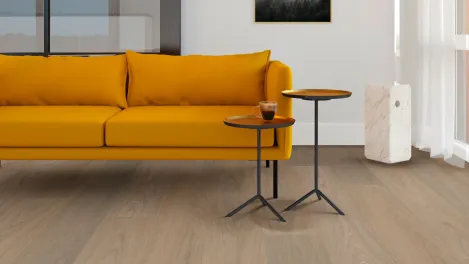 vivafloors Vinylboden für Wartezimmer mit Eiche 7830 Dekor - Raum-Perspektive